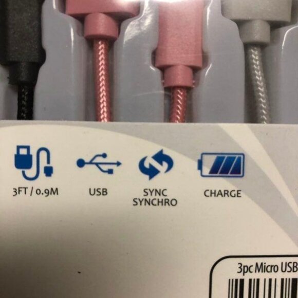 3 Pack Micro USB Chargers - Picture 3 of 4